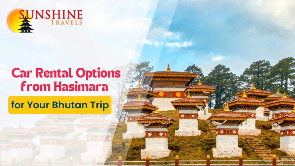car rental service from hasimara to bhutan