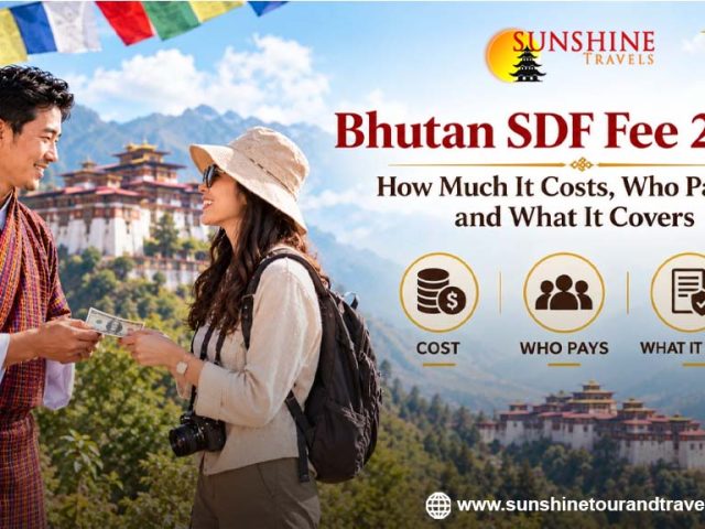 Bhutan SDF Fee 2026: How Much It Costs, Who Pays It, and What It Covers