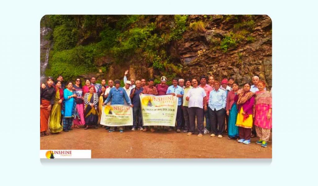 people enjoying in bhutan with sunshine travels people enjoying in bhutan with sunshine travels